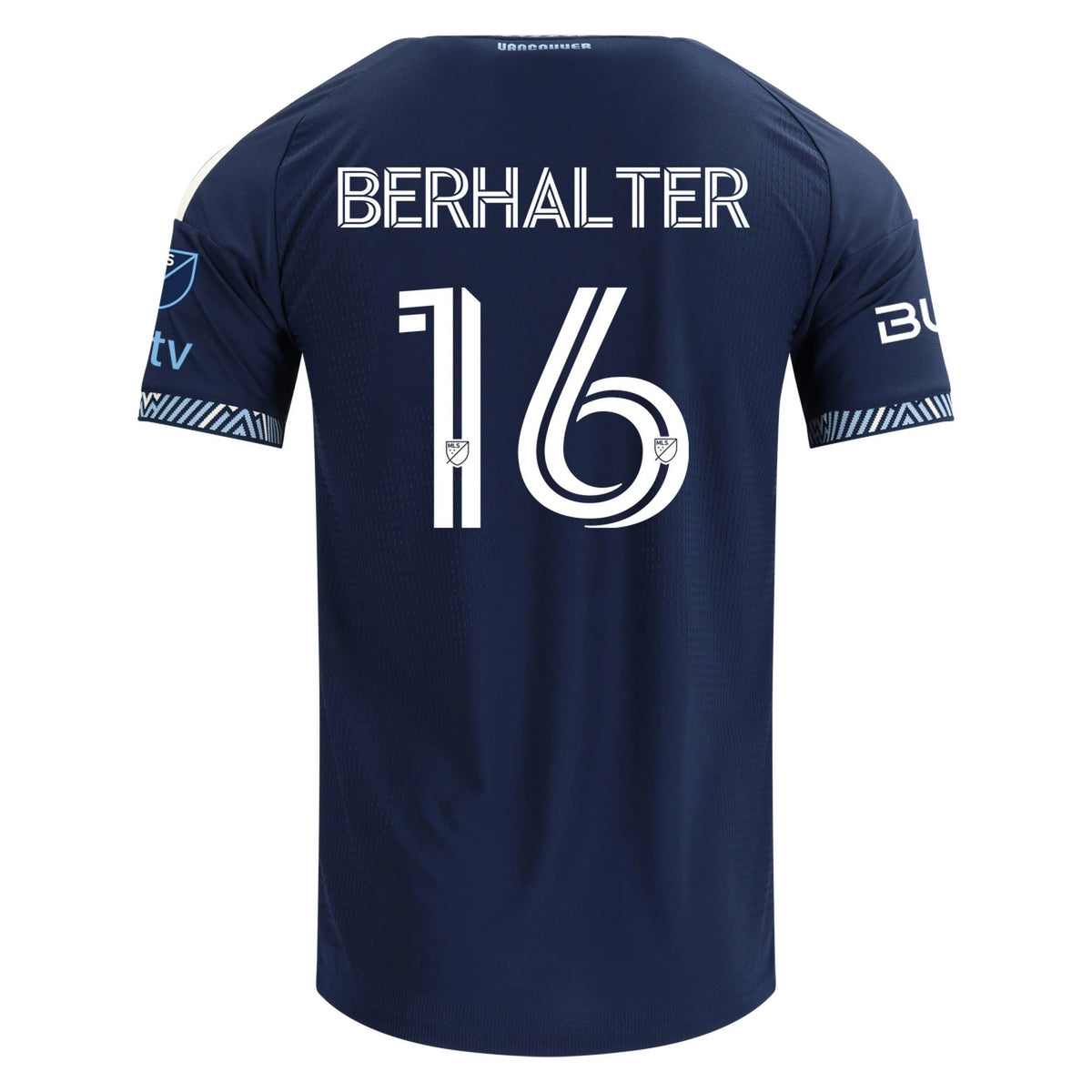 Authentic adidas Berhalter Vancouver Whitecaps Away Jersey 2026