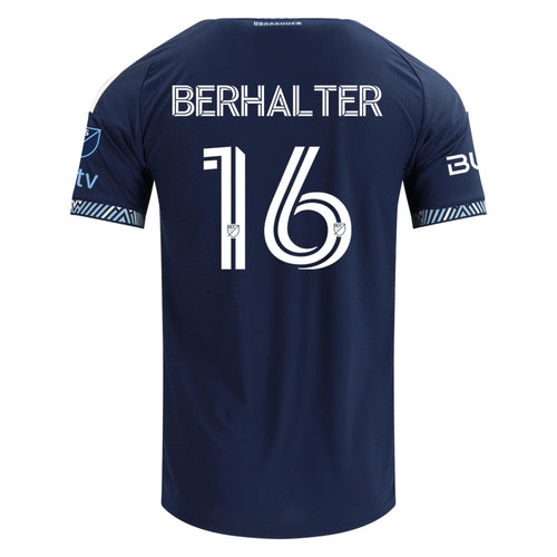 Authentic adidas Berhalter Vancouver Whitecaps Away Jersey 2026
