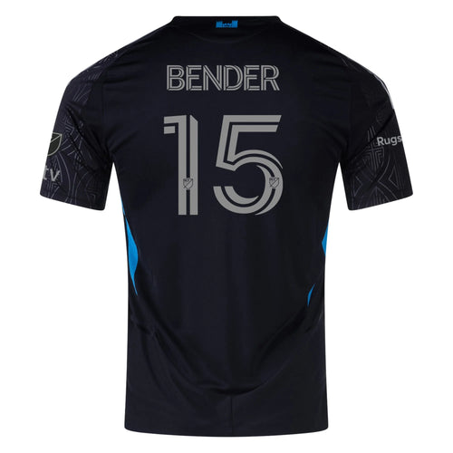 Authentic adidas Bender Charlotte FC Away Jersey 25/26